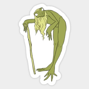 immortal frog Sticker